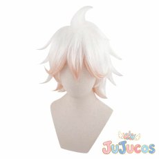 画像2: 狛枝凪斗　コスプレウィッグ　スーパーダンガンロンパ2 さよなら絶望学園　コスプレ鬘　JUJUcosplay (2)