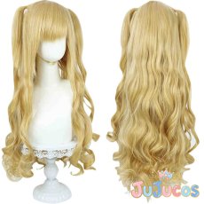 画像1: VTuber　シスター・クレア（Sister Cleaire）　新衣装　コスプレウィッグ　バーチャルYouTuber　コスプレ鬘　JUJUcosplay (1)