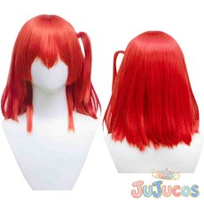 画像1: 喜多郁代　コスプレウィッグ　ぼっち・ざ・ろっく!　コスプレ鬘　JUJUcosplay (1)