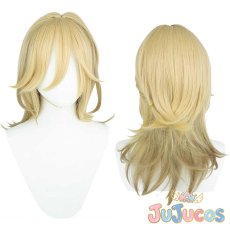 画像1: カーヴェ（Kaveh）　コスプレウィッグ　原神(げんしん)　コスプレ鬘　JUJUcosplay (1)