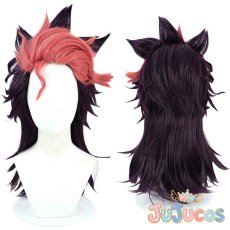 画像1: グエル・ジェターク　コスプレウィッグ　機動戦士ガンダム 水星の魔女　コスプレ鬘　JUJUcosplay (1)