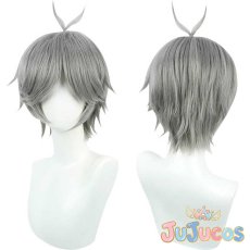 画像1: 菅原孝支　コスプレウィッグ　ハイキュー！！　コスプレ鬘　JUJUcosplay (1)