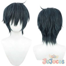 画像1: 竹早静弥　コスプレウィッグ　ツルネ-風舞高校弓道部-　コスプレ鬘　JUJUcosplay (1)