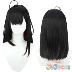 画像1: VTuber　緋月ゆい　コスプレウィッグ　バーチャルYouTuber　コスプレ鬘　JUJUcosplay (1)