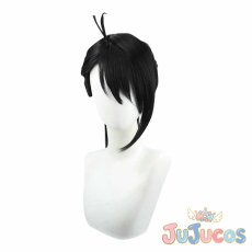 画像2: 岩戸鈴芽　コスプレウィッグ　すずめの戸締まり　コスプレ鬘　JUJUcosplay (2)