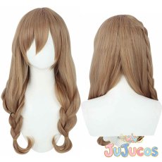 画像1: リサ　薔薇が返り咲く頃　コスプレウィッグ　原神(げんしん)　コスプレ鬘　JUJUcosplay (1)