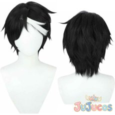 画像1: 占い師(イライ・クラーク)　ノワール　コスプレウィッグ　IdentityV 第五人格　コスプレ鬘　JUJUcosplay (1)