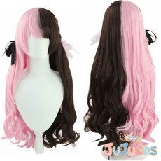 画像1: VTuber　橘ひなの　初期　コスプレウィッグ　バーチャルYouTuber　コスプレ鬘　JUJUcosplay (1)