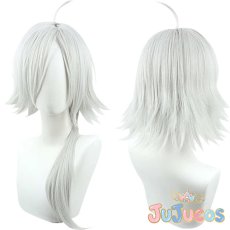 画像1: 氷刃　モニカ　コスプレウィッグ　スパイ教室　コスプレ鬘　JUJUcosplay (1)