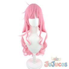 画像2: VTuber　森美声　ロングカール　コスプレウィッグ　バーチャルYouTuber　コスプレ鬘　JUJUcosplay (2)