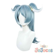 画像2: VTuber　Elira Pendora(エリーラ ペンドラ)　ポニーテール　コスプレウィッグ　バーチャルYouTuber　コスプレ鬘　JUJUcosplay (2)