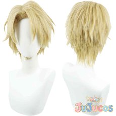 画像1: フィン・オールドマン　コスプレウィッグ　ハイカード（HIGH CARD）　コスプレ鬘　JUJUcosplay (1)