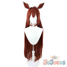 画像2: ダイワスカーレット(クリスマス)　コスプレウィッグ　ウマ娘プリティーダービー　コスプレ鬘　JUJUcosplay (2)