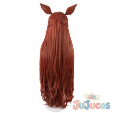 画像3: ダイワスカーレット(クリスマス)　コスプレウィッグ　ウマ娘プリティーダービー　コスプレ鬘　JUJUcosplay (3)