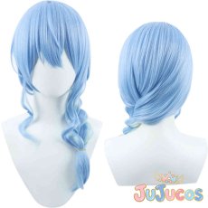 画像1: VTuber　星街すいせい　戦うメイド服　コスプレウィッグ　バーチャルYouTuber　コスプレ鬘　JUJUcosplay (1)