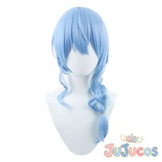 画像2: VTuber　星街すいせい　戦うメイド服　コスプレウィッグ　バーチャルYouTuber　コスプレ鬘　JUJUcosplay (2)