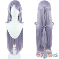 画像1: Vtuber　弦月藤士郎　新衣装　コスプレウィッグ　バーチャルYouTuber　コスプレ鬘　JUJUcosplay (1)