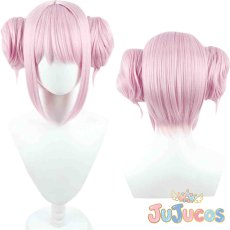 画像1: 聖園ミカ　体操服　コスプレウィッグ　ブルーアーカイブ　コスプレ鬘　JUJUcosplay (1)