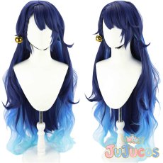 画像1: Vtuber　天宮こころ　軍服メイド　コスプレウィッグ　バーチャルYouTuber　コスプレ鬘　JUJUcosplay (1)