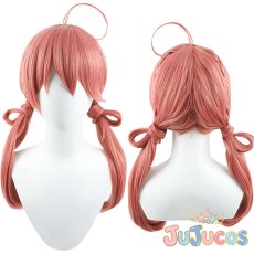 画像1: Vtuber　さくらみこ　お正月衣装　コスプレウィッグ　バーチャルYouTuber　コスプレ鬘　JUJUcosplay (1)