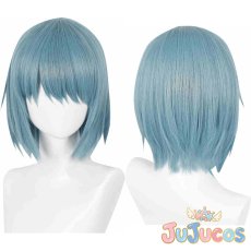 画像1: 美樹さやか　コスプレウィッグ　魔法少女まどか☆マギカ　コスプレ鬘　JUJUcosplay (1)