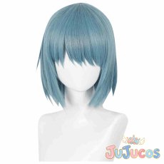 画像2: 美樹さやか　コスプレウィッグ　魔法少女まどか☆マギカ　コスプレ鬘　JUJUcosplay (2)