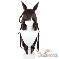 画像2: ダイイチルビー　コスプレウィッグ　ウマ娘プリティーダービー　コスプレ鬘　JUJUcosplay (2)