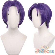 画像1: 御影玲王　コスプレウィッグ　ブルーロック　コスプレ鬘　JUJUcosplay (1)