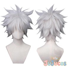 画像1: キルア=ゾルディック　コスプレウィッグ　HUNTER×HUNTER　コスプレ鬘　JUJUcosplay (1)