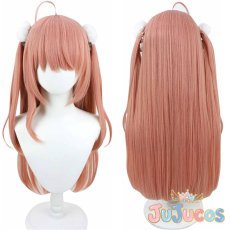 画像1: VTuber　本間ひまわり　フリフリ衣装　コスプレウィッグ　バーチャルYouTuber　コスプレ鬘　JUJUcosplay (1)