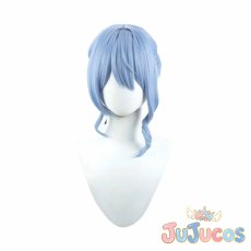 画像2: VTuber　星街すいせい　Shout in Crisis　コスプレウィッグ　バーチャルYouTuber　コスプレ鬘　JUJUcosplay (2)