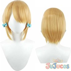 画像1: 才羽ミドリ　コスプレウィッグ　ブルーアーカイブ　コスプレ鬘　JUJUcosplay (1)