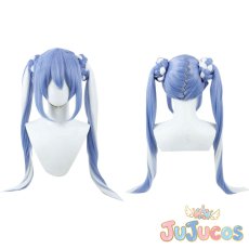 画像1: VTuber　兎田ぺこら　2023年誕生日　コスプレウィッグ　バーチャルYouTuber　コスプレ鬘　JUJUcosplay (1)