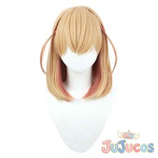 画像2: 日野下花帆　コスプレウィッグ　ラブライブ！蓮ノ空女学院スクールアイドルクラブ　コスプレ鬘　JUJUcosplay (2)