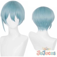 画像1: 氷織羊　コスプレウィッグ　ブルーロック　コスプレ鬘　JUJUcosplay (1)