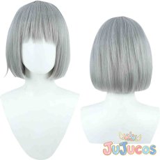 画像1: Vtuber　甲賀流忍者ぽんぽこ　コスプレウィッグ　バーチャルYouTuber　コスプレ鬘　JUJUcosplay (1)