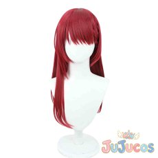 画像2: VTuber　朝日南アカネ　コスプレウィッグ　バーチャルYouTuber　コスプレ鬘　JUJUcosplay (2)