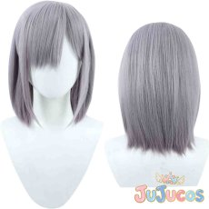 画像1: VTuber　花芽すみれ　新衣装　コスプレウィッグ　バーチャルYouTuber　コスプレ鬘　JUJUcosplay (1)