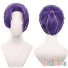 画像1: 御影玲王　コスプレウィッグ　ブルーロック　コスプレ鬘　JUJUcosplay (1)