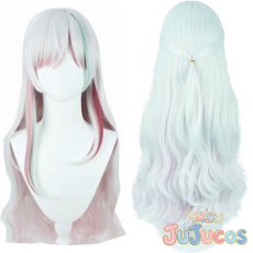 画像1: VTuber　石神のぞみ　コスプレウィッグ　バーチャルYouTuber　コスプレ鬘　JUJUcosplay (1)
