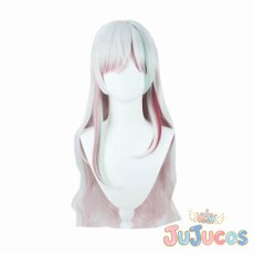 画像2: VTuber　石神のぞみ　コスプレウィッグ　バーチャルYouTuber　コスプレ鬘　JUJUcosplay (2)