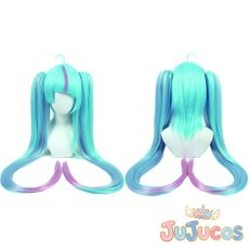 画像1: ソラ・ハレワタール(キュアスカイ)　コスプレウィッグ　ひろがるスカイ!プリキュア　コスプレ鬘　JUJUcosplay (1)