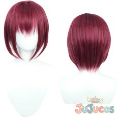 画像1: VTuber　宝鐘マリン　社長服　コスプレウィッグ　バーチャルYouTuber　コスプレ鬘　JUJUcosplay (1)