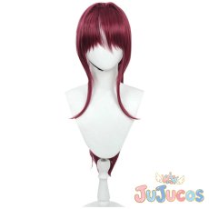 画像2: VTuber　宝鐘マリン　ポニーテール　コスプレウィッグ　バーチャルYouTuber　コスプレ鬘　JUJUcosplay (2)