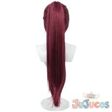 画像3: VTuber　宝鐘マリン　ポニーテール　コスプレウィッグ　バーチャルYouTuber　コスプレ鬘　JUJUcosplay (3)