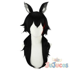 画像2: VTuber　大神ミオ　新衣装　コスプレウィッグ　バーチャルYouTuber　コスプレ鬘　JUJUcosplay (2)