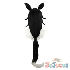 画像3: VTuber　大神ミオ　通常衣装　コスプレウィッグ　バーチャルYouTuber　コスプレ鬘　JUJUcosplay (3)