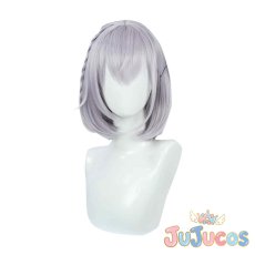 画像2: Vtuber　白銀ノエル　月衣装　コスプレウィッグ　バーチャルYouTuber　コスプレ鬘　JUJUcosplay (2)