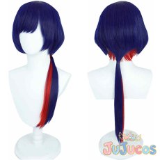 画像1: Vtuber　理芽　新衣装　コスプレウィッグ　バーチャルYouTuber　コスプレ鬘　JUJUcosplay (1)