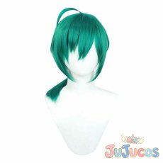 画像2: VTuber　緑仙　冬服　コスプレウィッグ　バーチャルYouTuber　コスプレ鬘　JUJUcosplay (2)